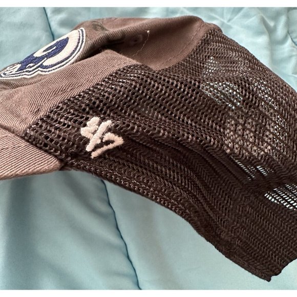 Vintage NFL St. Louis Rams LOGO Superbowl 53 Strapback Cap ‘47 Brand - Picture 2 of 9